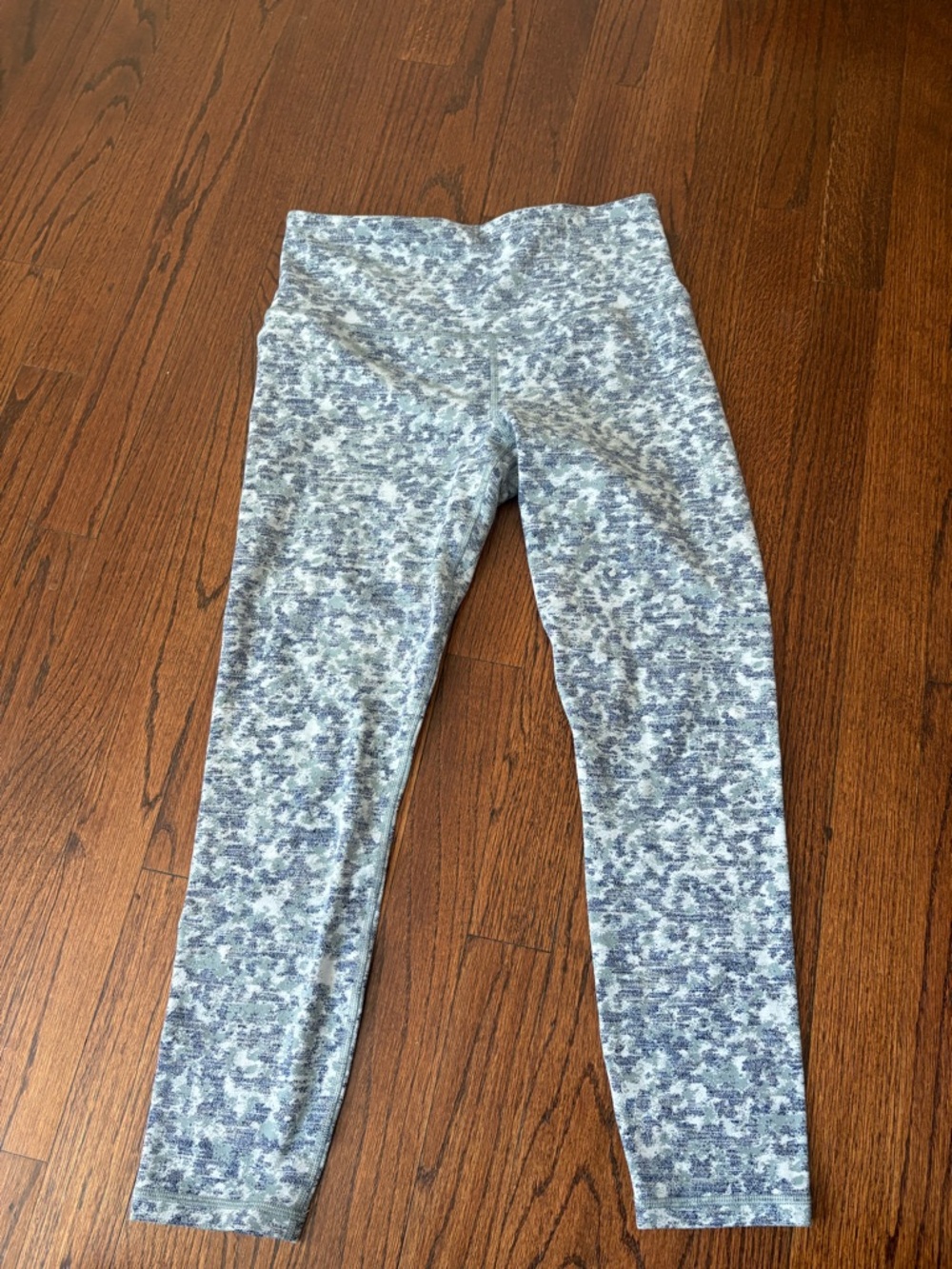 Kids Gray Heathered Active Leggings